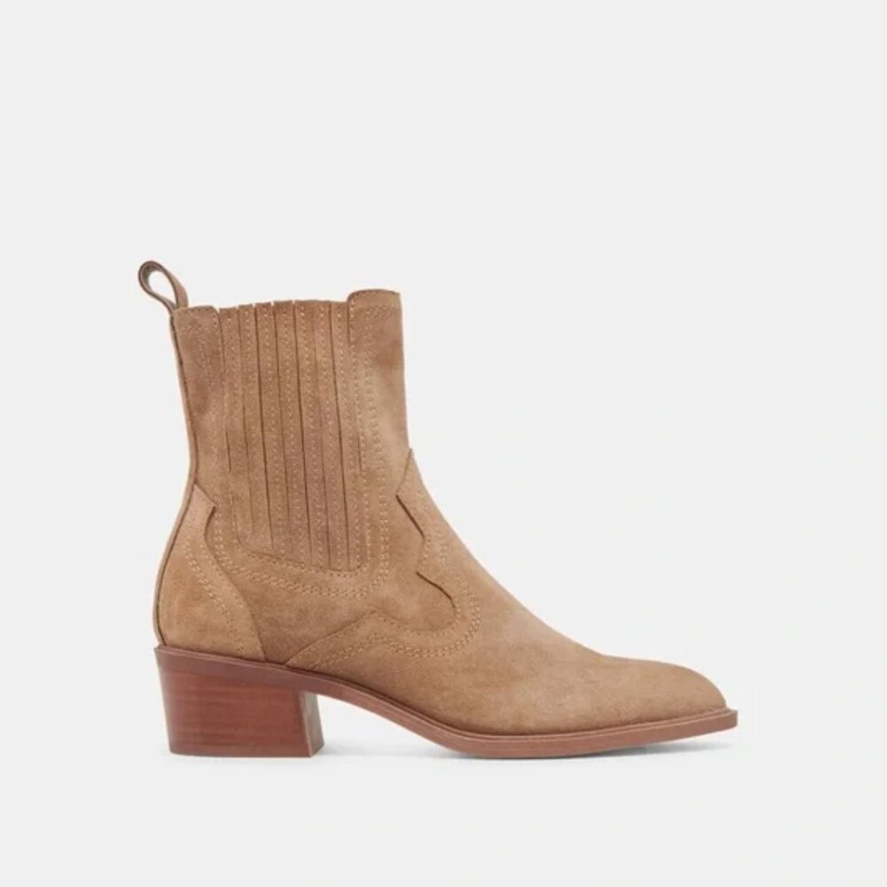 Dolce Vita Brylee H2O Suede Ankle Boots 8.5